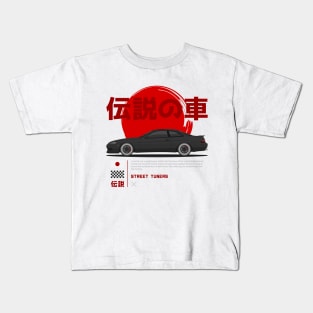 Tuner Black Soarer SC JDM Kids T-Shirt